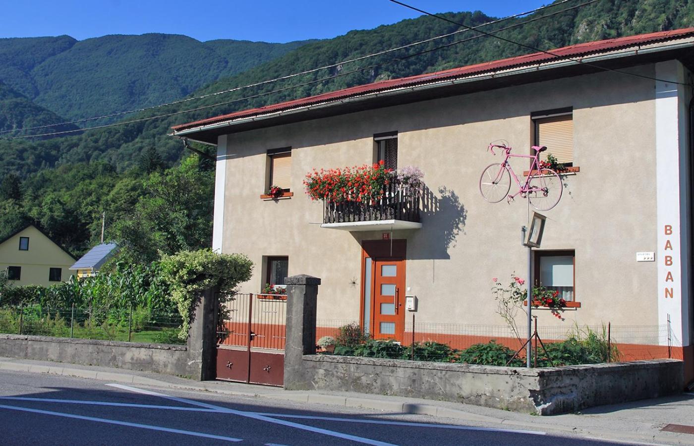 Apartment Baban In Zaga, Slovenia Exteriér fotografie